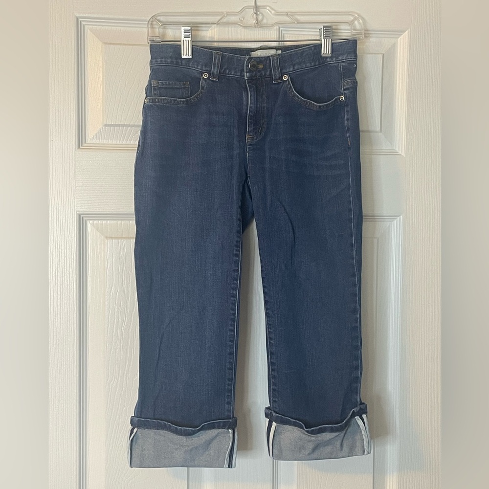 Talbots Dark Blue Ankle Jeans